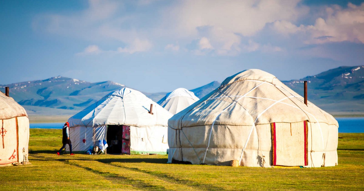 Handcraft Felt Yurt from Kazakhstan / Kyrgyzstan